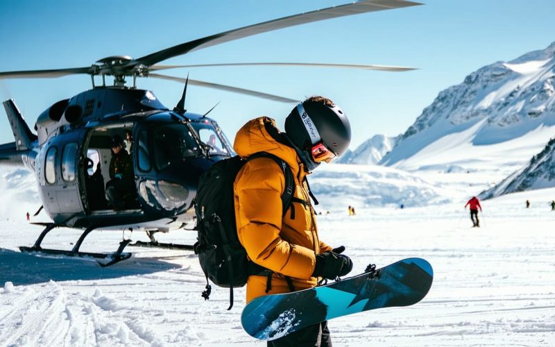 heliboarding weather